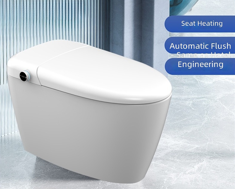 Upgrade Smart Home - Heated Smart Toilet Seat, Automatic Flushing,