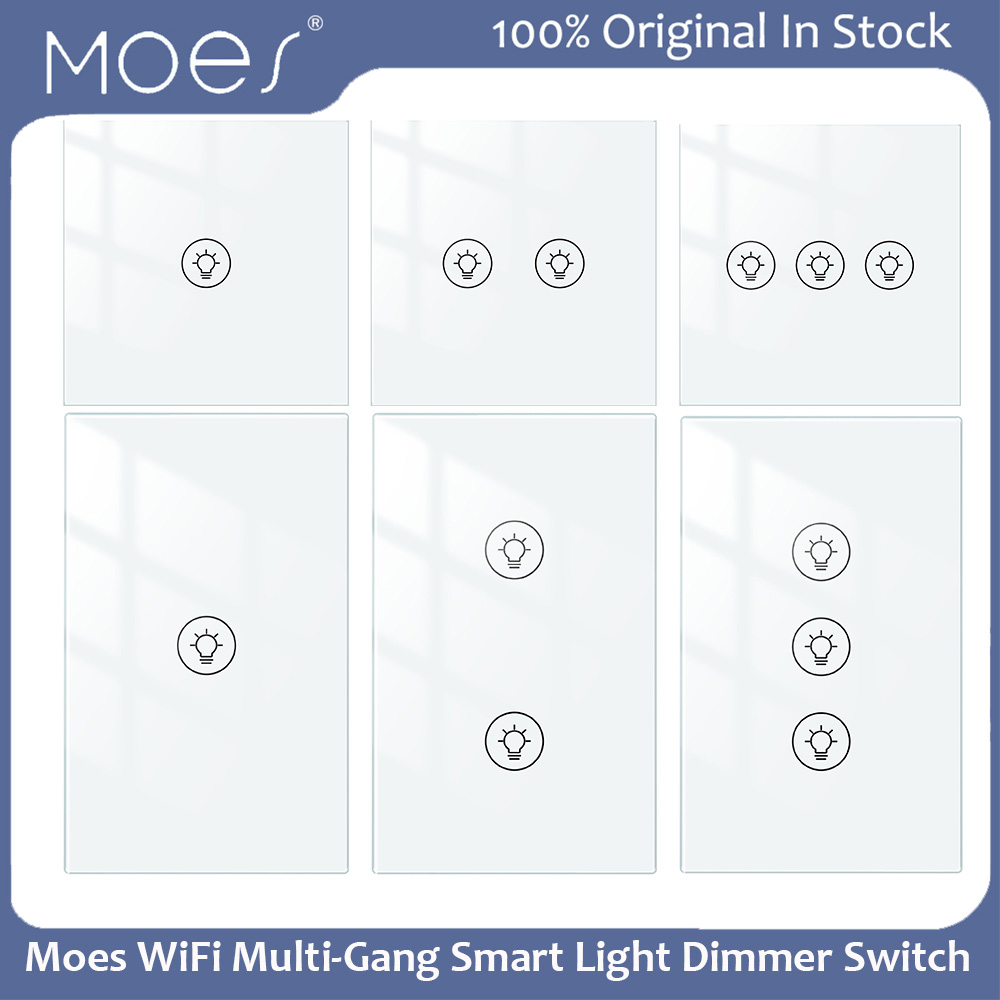 Smart Home Z Wave - Moes Tuya Multi-Gang Smart Light Dimmer