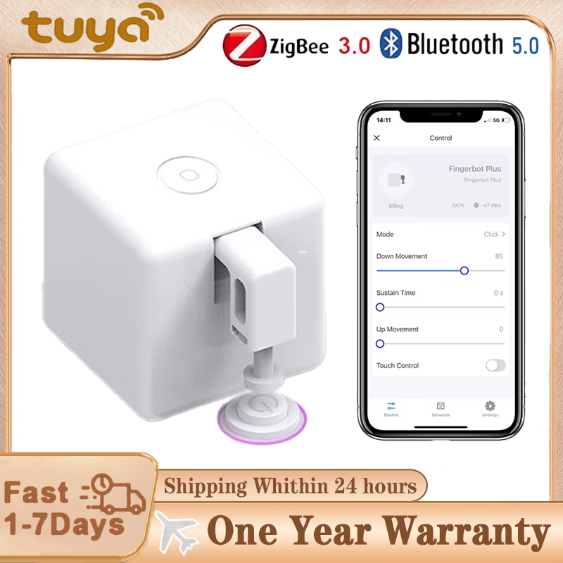 Smart Home Z Wave - Tuya Zigbee Bluetooth Fingerbot Plus Version