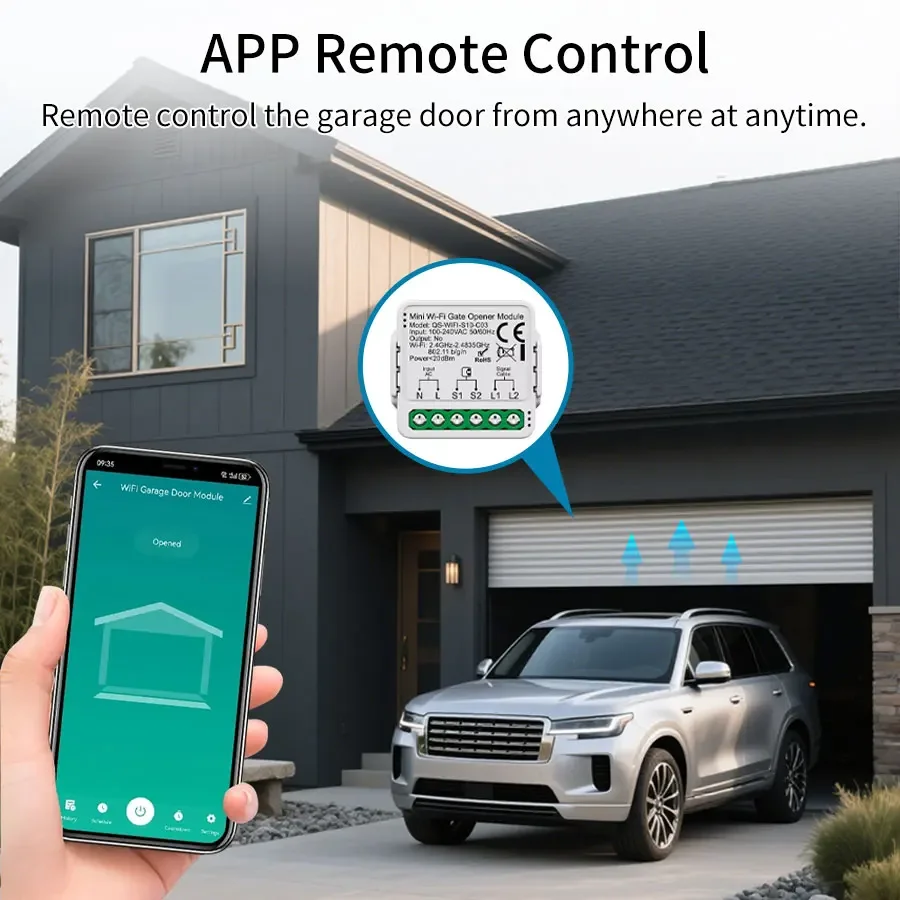 Tuya WIFI/zigbee 3.0 Smart Gar - Smart Home Z Wave recension och pris