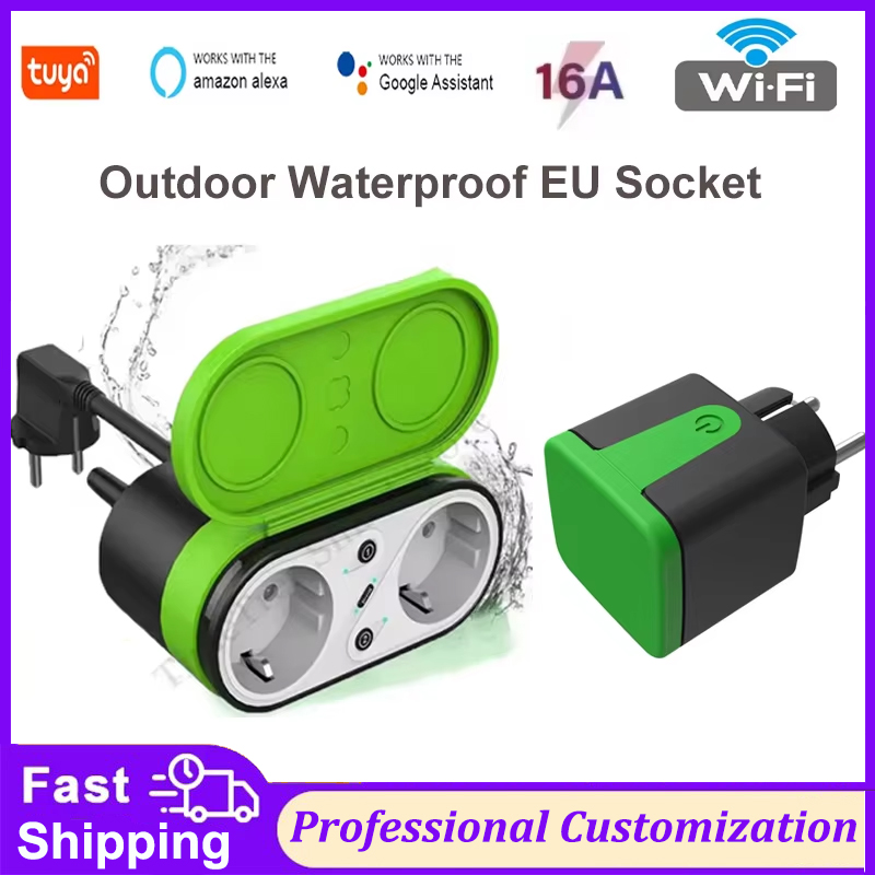 Tuya EU 16A Wifi Smart Outdoor - Smart Home Alexa recension och pris