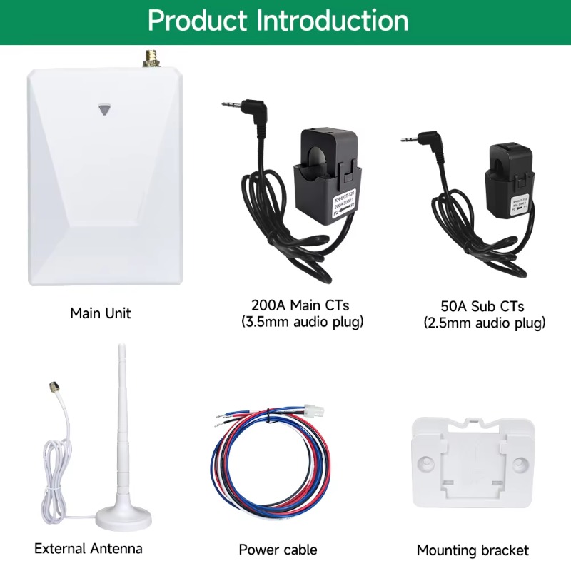 2025 Energy Monitor Solar Ener - Smart Energy Monitor recension och pris