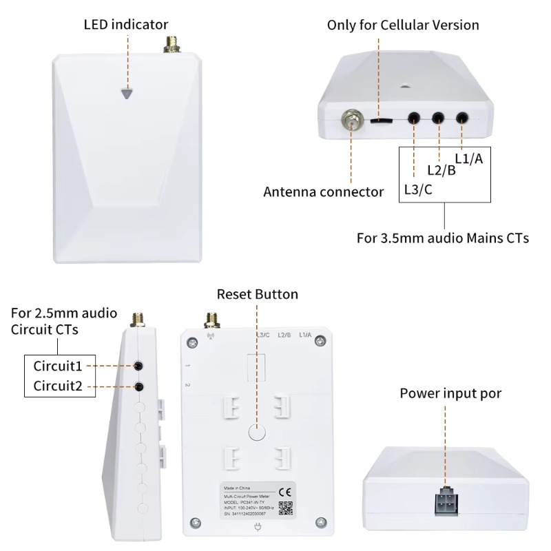 2025 Energy Monitor Solar Ener - Smart Energy Monitor recension och pris