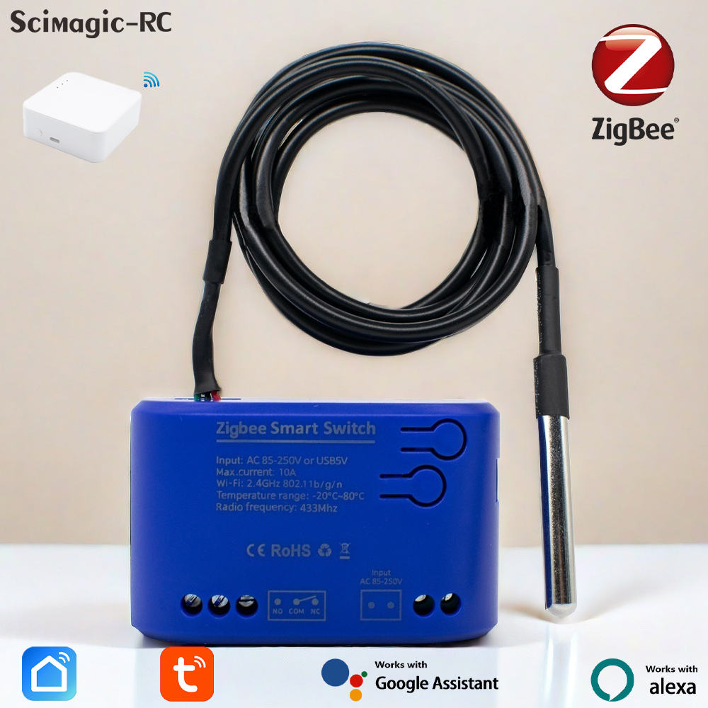 Zigbee Temperature Smart Switc - Smart Home Z Wave recension och pris