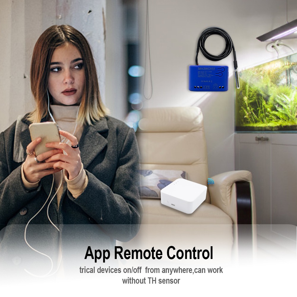 Zigbee Temperature Smart Switc - Smart Home Z Wave recension och pris