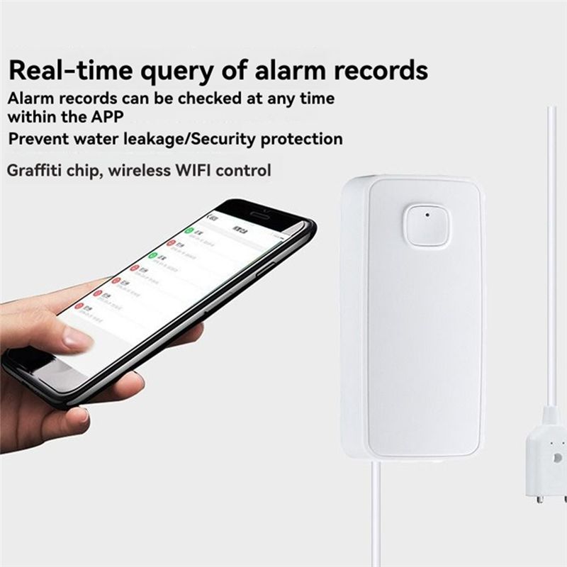 [NEW A09R!】 Tuya Wifi Smart Wa - Wifi Water Leak Detector recension och pris