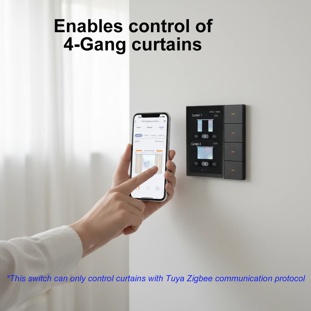 F3-pro Tuya Smart Panel ZigBee - Smart Home Z Wave recension och pris