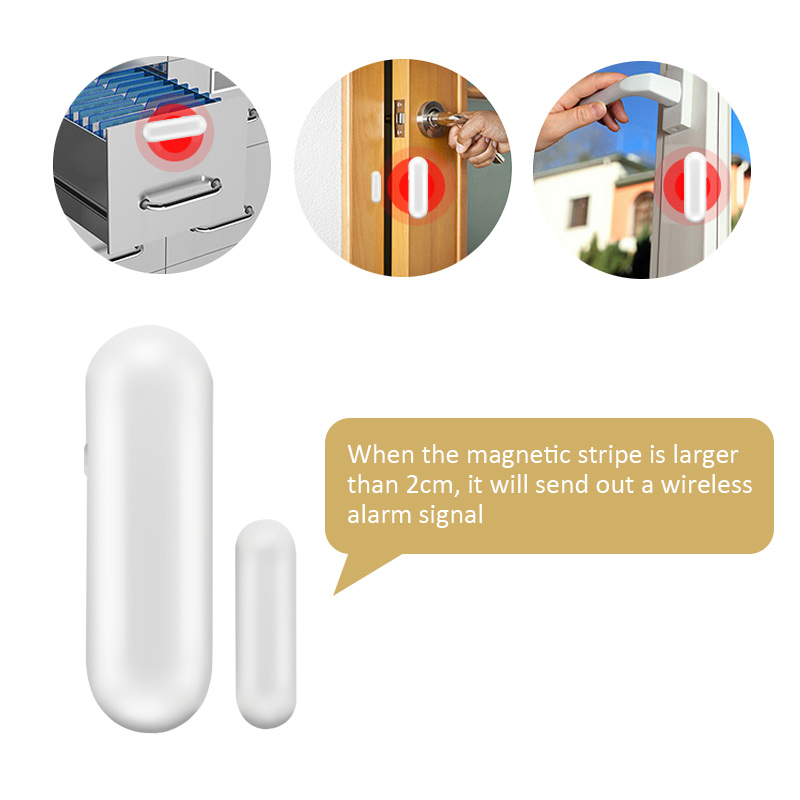 MD-211R Wireless 433/868MHz Al - Door Window Sensor recension och pris