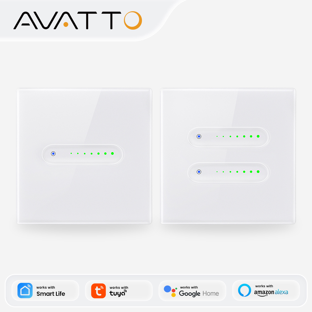 AVATTO WiFi 1/2 Gang Smart Dim - Smart Home Alexa recension och pris