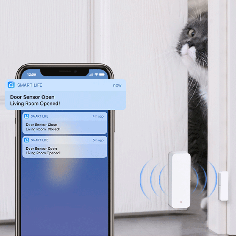 Tuya WiFi Zigbee Door Window S - Smart Home Alexa recension och pris