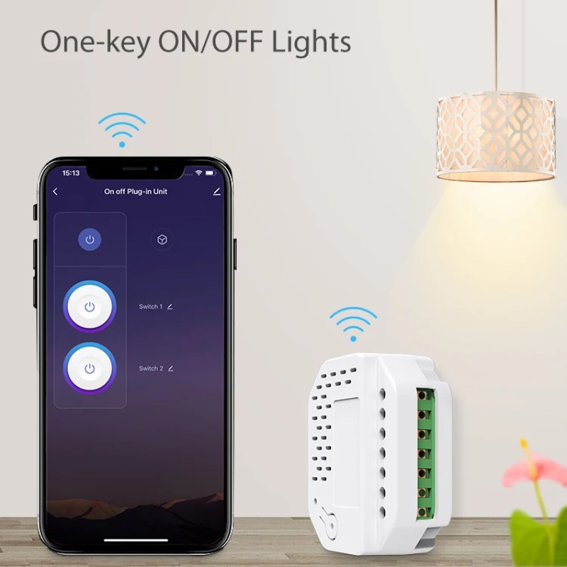 Matter Light Switch Module 2Ga - Smart Home Matter recension och pris
