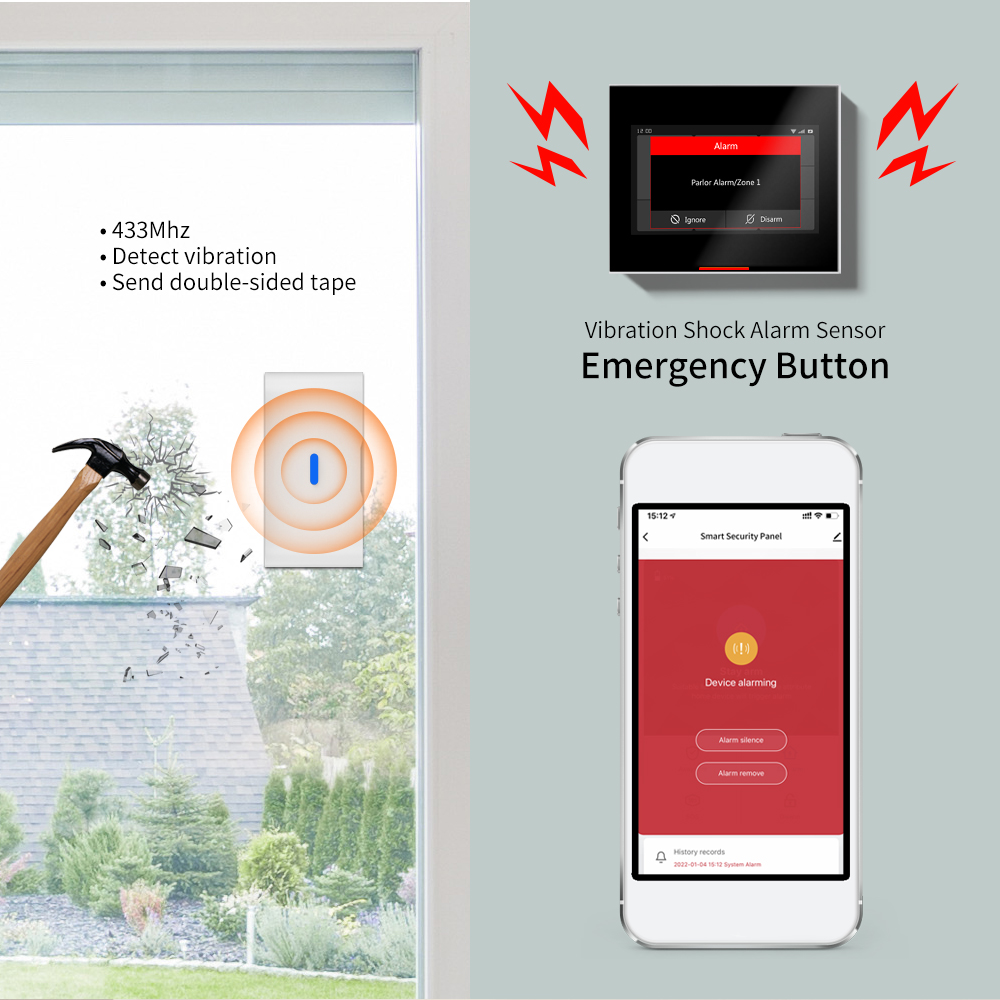 Staniot 433MHz EV1527 Wireless - Door Window Sensor recension och pris