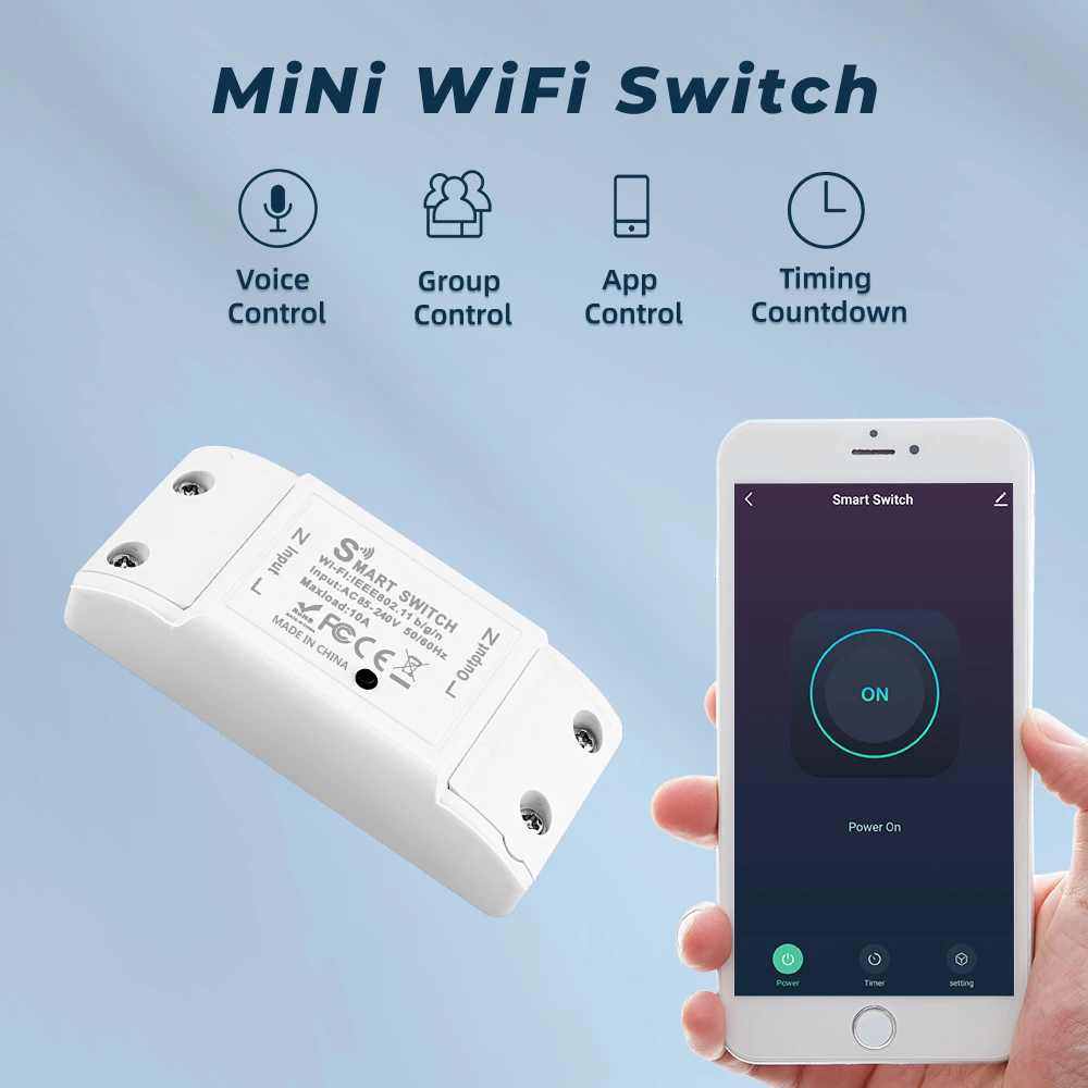 WiFi Switch DIY MINI Smart Hom - Smart Home Simple recension och pris