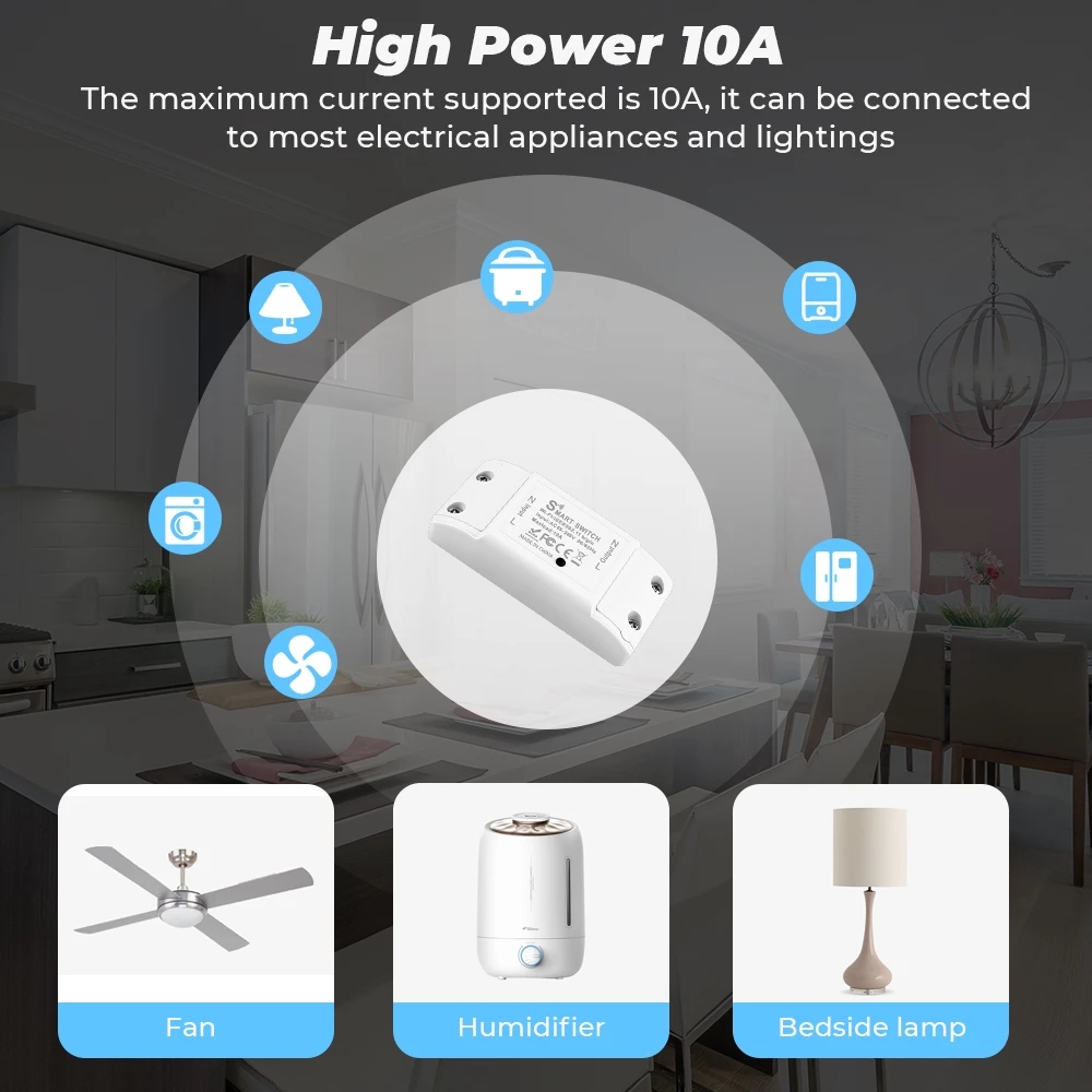 WiFi Switch DIY MINI Smart Hom - Smart Home Simple recension och pris