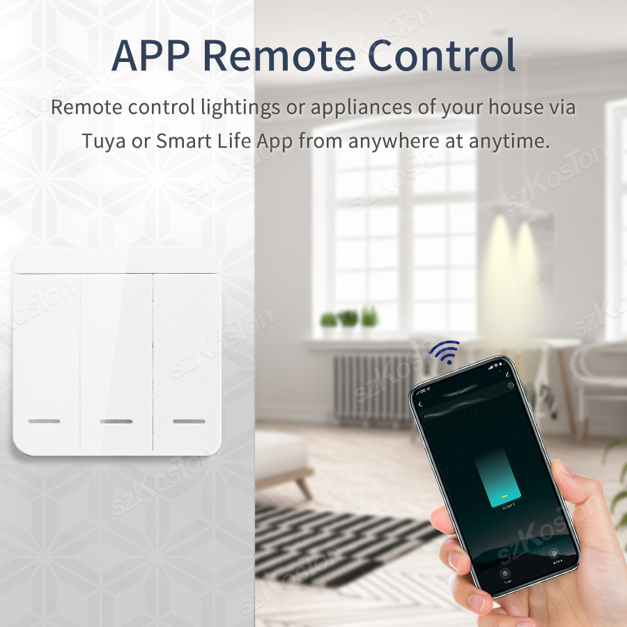 RF433 WiFi Smart Switch 2in1 W - Smart Home Simple recension och pris