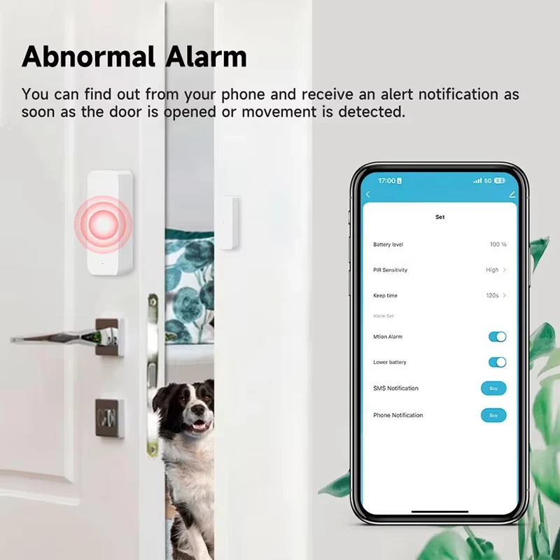 Tuya Zigbee/WiFi Magnetic Door - Door Window Sensor recension och pris