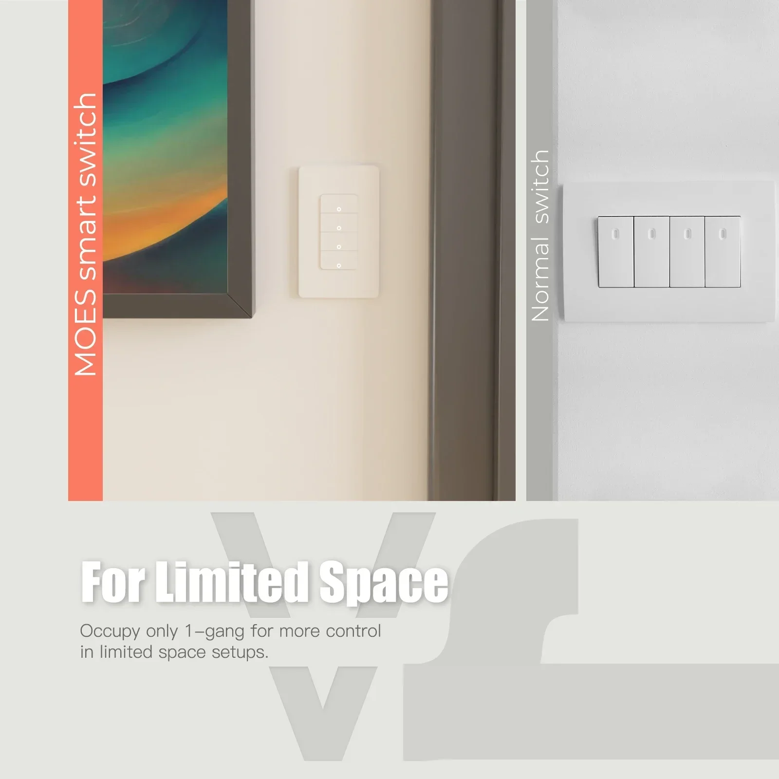 MOES Tuya ZigBee US Smart Ligh - Smart Home Matter recension och pris