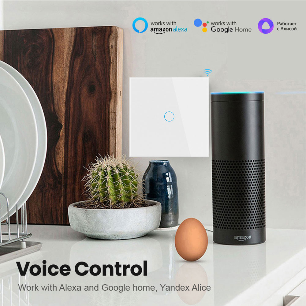 Tuya EU WiFi+RF433 Smart Remot - Smart Home Alexa recension och pris