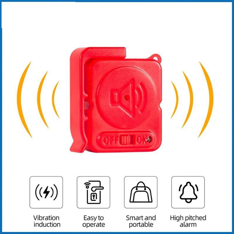 Vibration Alarm Sensors 120Db  - Door Window Sensor recension och pris